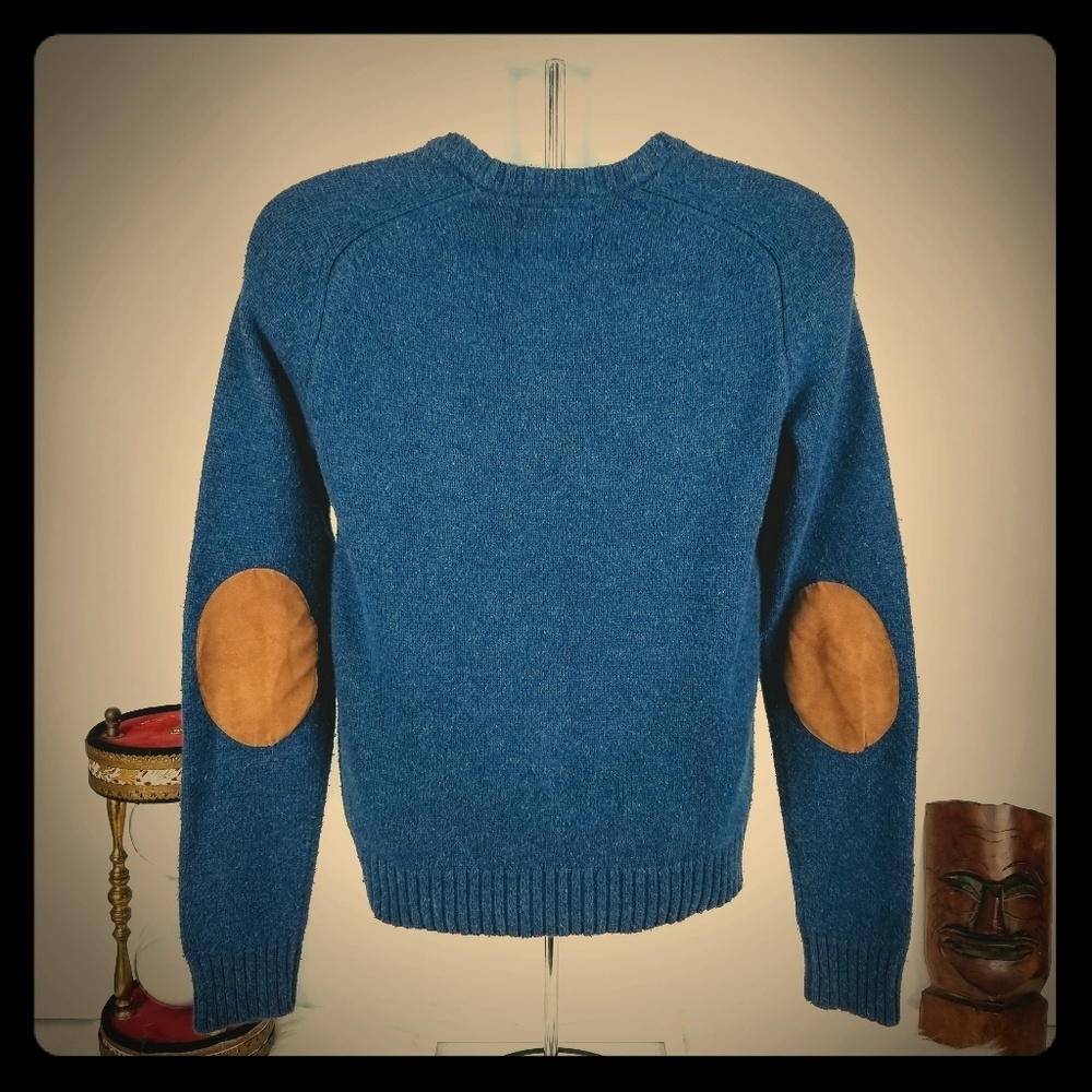 American Eagle Mens Sz Small Padded Elbow Sweater